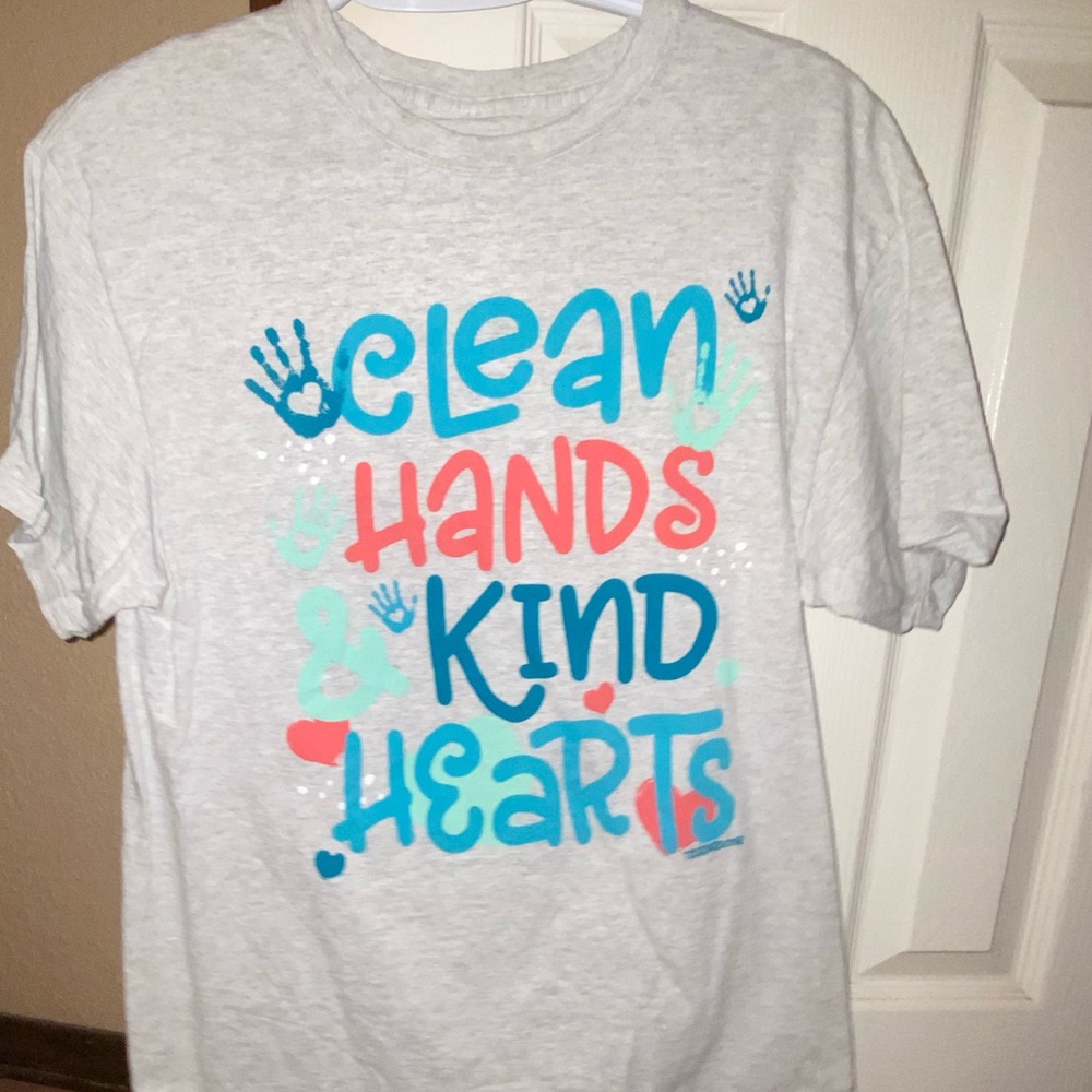 Clean hands kind heart tshirt